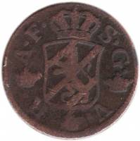 () Монета Швеция 1751 год 2  ""   Медь  UNC